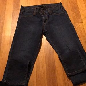 flying monkey dark wash jeggings